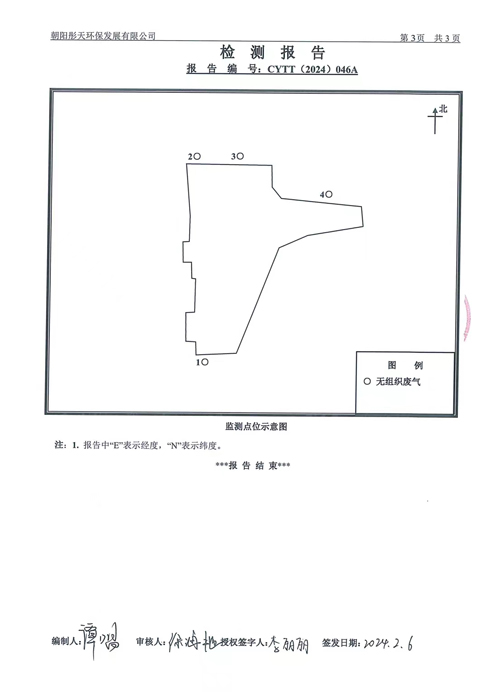 新华钼业2024年一季度废气检测公示(图5)